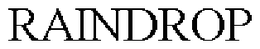 RAINDROP trademark