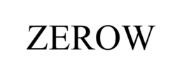 ZEROW trademark