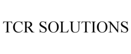 TCR SOLUTIONS trademark