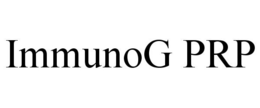 IMMUNOG PRP trademark