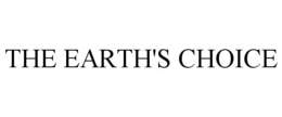 THE EARTH'S CHOICE trademark