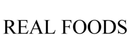 REAL FOODS trademark