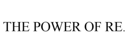 THE POWER OF RE. trademark