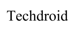 TECHDROID trademark