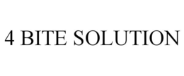 4 BITE SOLUTION trademark