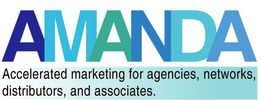AMANDA ACCELERATED MARKETING FOR AGENCIES, NETWORKS, DISTRIBUTORS, AND ASSOCIATES. trademark