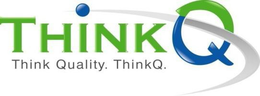 THINKQ THINK QUALITY. THINKQ. trademark