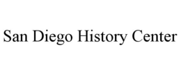 SAN DIEGO HISTORY CENTER trademark