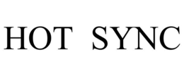 HOT SYNC trademark