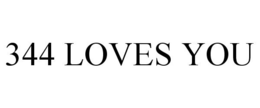 344 LOVES YOU trademark