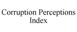 CORRUPTION PERCEPTIONS INDEX trademark