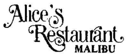 ALICE'S RESTAURANT MALIBU trademark