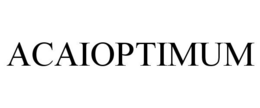 ACAIOPTIMUM trademark