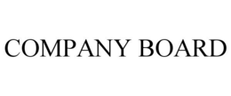 COMPANY BOARD trademark