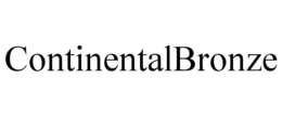 CONTINENTALBRONZE trademark