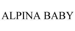 ALPINA BABY trademark
