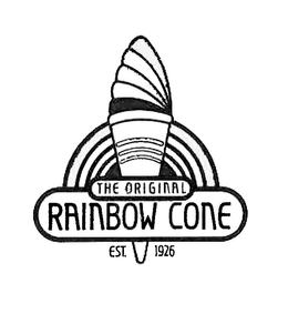 THE ORIGINAL RAINBOW CONE. EST. 1926 trademark