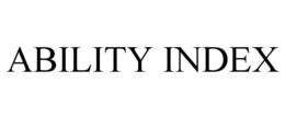 ABILITY INDEX trademark