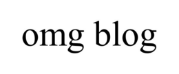 OMG BLOG trademark
