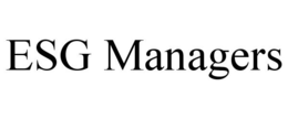 ESG MANAGERS trademark