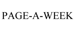 PAGE-A-WEEK trademark