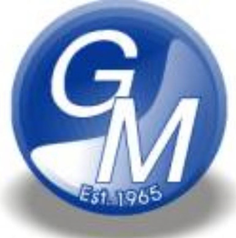GM, EST 1965 trademark