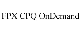 FPX CPQ ONDEMAND trademark