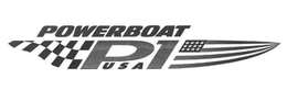 POWERBOAT P1 USA trademark