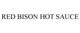 RED BISON HOT SAUCE trademark