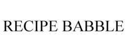 RECIPE BABBLE trademark