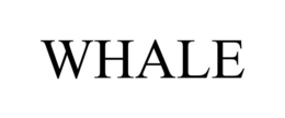 WHALE trademark