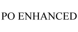 PO ENHANCED trademark