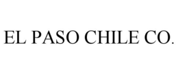 EL PASO CHILE CO. trademark