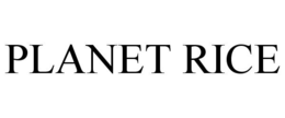 PLANET RICE trademark