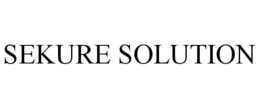 SEKURE SOLUTION trademark