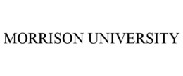 MORRISON UNIVERSITY trademark