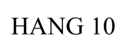 HANG 10 trademark