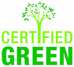 CERTIFIED GREEN trademark