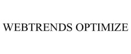 WEBTRENDS OPTIMIZE trademark