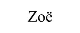 ZOË trademark