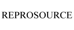 REPROSOURCE trademark