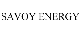 SAVOY ENERGY trademark