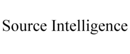 SOURCE INTELLIGENCE trademark