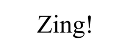 ZING! trademark