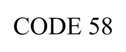 CODE 58 trademark
