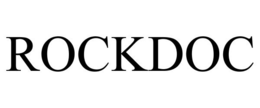 ROCKDOC trademark