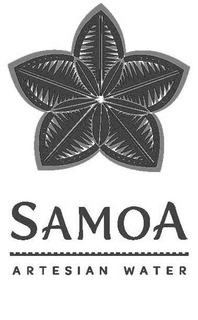 SAMOA ARTESIAN WATER trademark