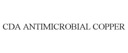 CDA ANTIMICROBIAL COPPER trademark