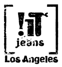!IT JEANS LOS ANGELES trademark