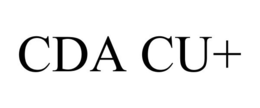 CDA CU+ trademark
